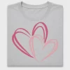 Double Heart Love DTF Transfer