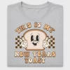 Retro New Years Toast DTF Transfer