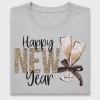 Happy New Year Champagne DTF Transfer