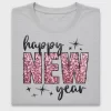 Happy New Year Glitter DTF Transfer