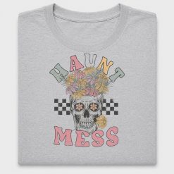 Groovy Skull Floral Mess DTF Transfer