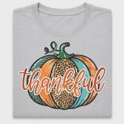 Leopard Pumpkin Thankful DTF Transfer
