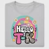 Hello T-K Leopard Rainbow DTF Transfer