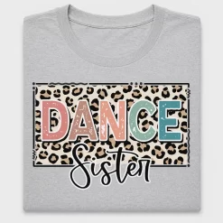 Retro Leopard Dance Sister DTF Transfer