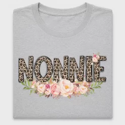 Nonnie Leopard Floral DTF Transfer