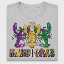 Mardi Gras Crawfish DTF Transfer