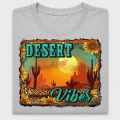 Desert Vibes Sunset DTF Transfer