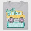 Personalized School Bus DTF Transfer