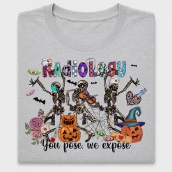 Halloween Radiology Skeleton DTF Transfer