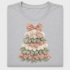 Pastel Christmas Tree DTF Transfer