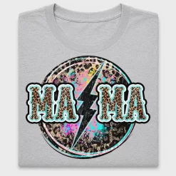 Mama Mini Lightning Bolt DTF Transfer