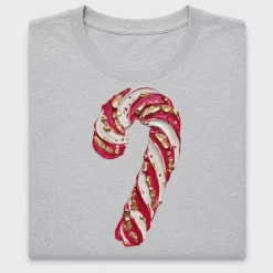 Hand-Painted Candy Cane DTF Transfer