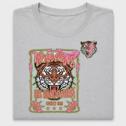 Retro Tiger Graphic DTF Transfer