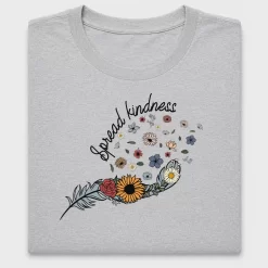 Kindness Floral Feather DTF Transfer