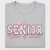 Senior Coquette Bow DTF Transfer