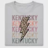 Kentucky Leopard Bolt DTF Transfer