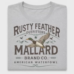 Rusty Feather Mallard Brand DTF Transfer