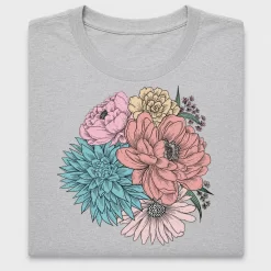 Watercolor Floral Bouquet DTF Transfer