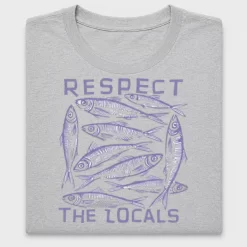 Respect The Locals Fish DTF Transfer