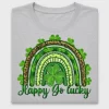 Happy Go Lucky Rainbow DTF Transfer