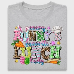 Bunny Lunch Lady DTF Transfer
