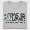 Aunt Life Western Cowhide DTF Transfer