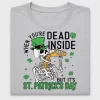 St. Patrick's Day Skeleton DTF Transfer