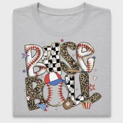 Preppy Game Day Baseball DTF Transfer
