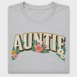 Floral Auntie DTF Transfer Design