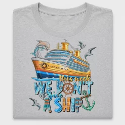 Cruise Ship Nautical DTF Transfer