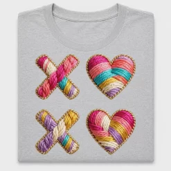 Coquette Yarn Heart DTF Transfer
