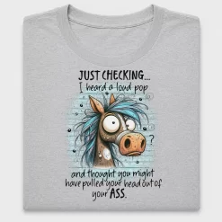 Funny Sarcastic Horse DTF Transfer