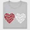 Retro Heart Custom Name DTF Transfer