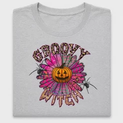 Groovy Pumpkin Daisy DTF Transfer