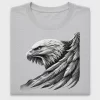 Detailed Eagle Head DTF Transfer