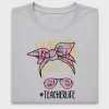 Teacher Life Messy Bun DTF Transfer