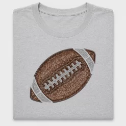 Football Sequin DTF Transfer