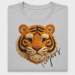 Watercolor Tiger Face DTF Transfer