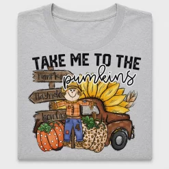 Take Me to the Pumpkins DTF Transfer