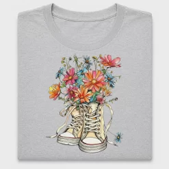 Floral Sneaker DTF Transfer