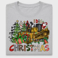 I Dig Christmas DTF Transfer