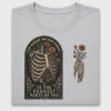 Skeleton Flowers Vintage DTF Transfer