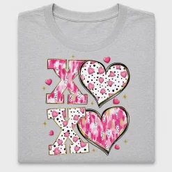 XOXO Valentine Hearts DTF Transfer