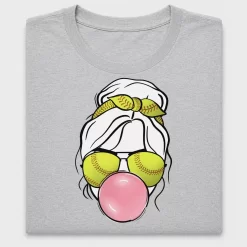 Softball Mama Bubble Gum DTF Transfer