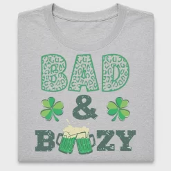 Dad & Boozy St Patrick's Day DTF Transfer