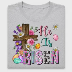 He Is Risen Easter DTF Transfer