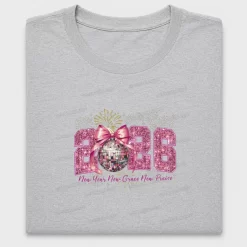 Coquette Disco Ball New Year 2026 DTF Transfer