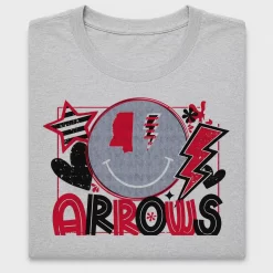 Arrows Lightning Smiley DTF Transfer