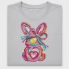 Colorful Rope Bunny DTF Transfer