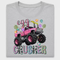 Egg Crusher Monster Truck DTF Transfer